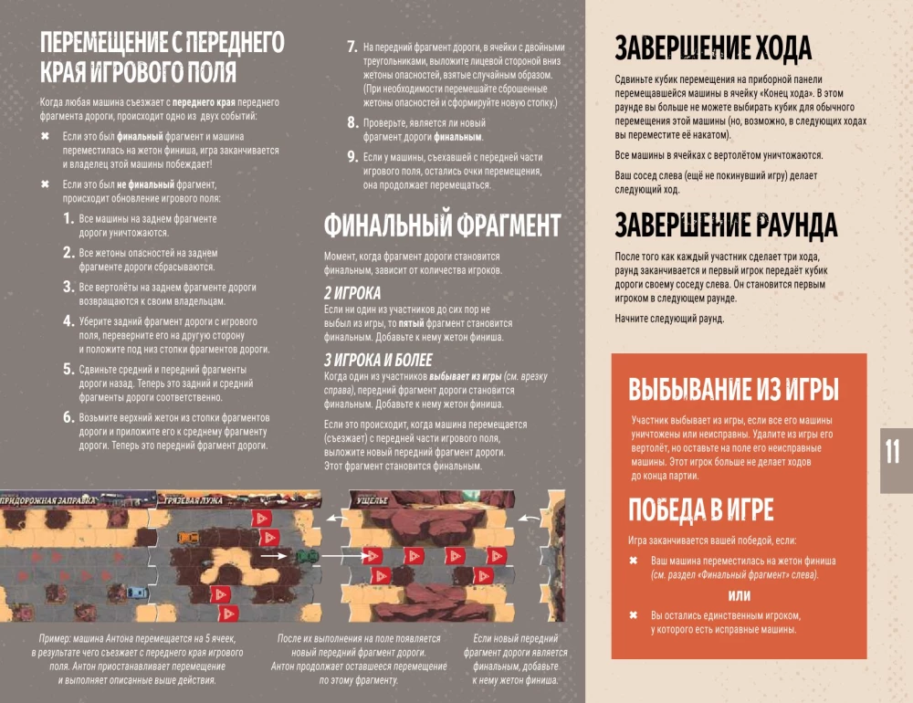 Настольная игра - Дорога Ярости. Вендетта